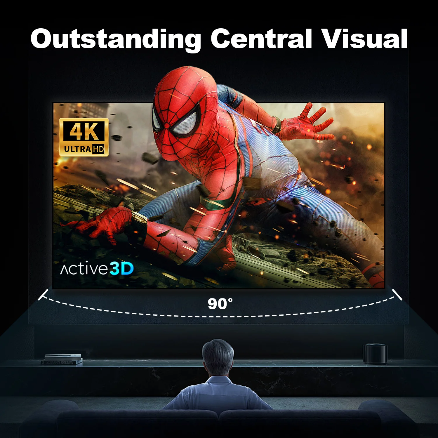 100''-120'' NothingProjector Fresnel Screen for Ultra Short Throw Projector - Image 10