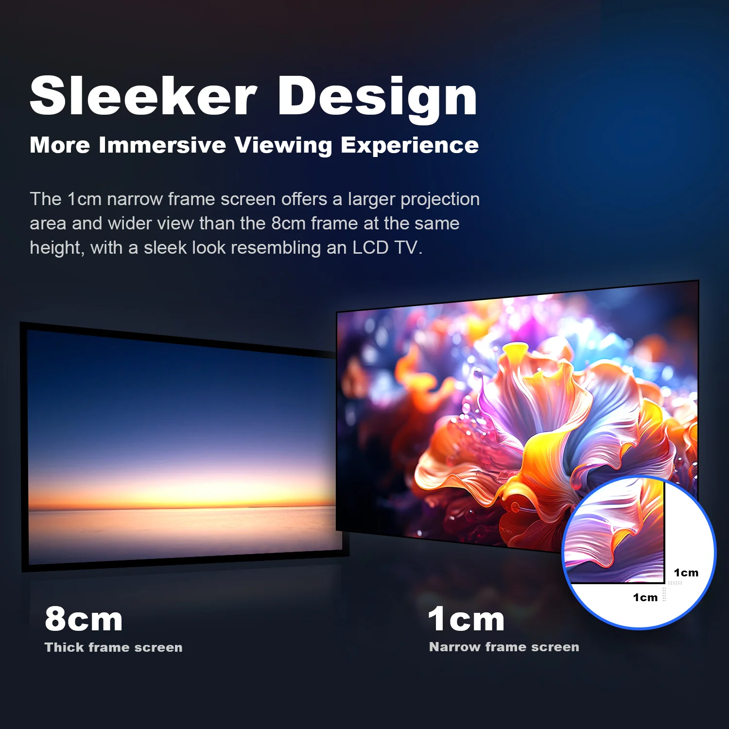 100''-120'' NothingProjector Fresnel Screen for Ultra Short Throw Projector - Image 8