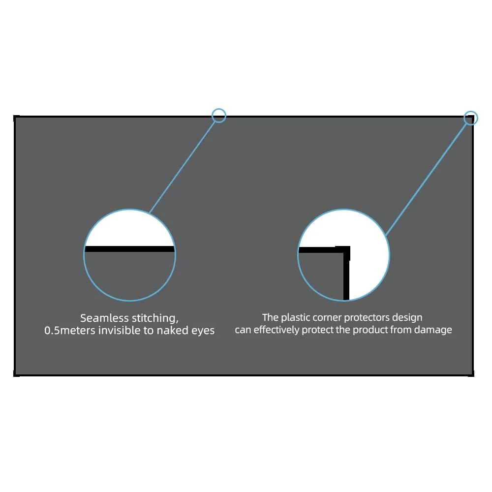 100''-150'' NothingProjector PET Crystal Classic 85% ALR UST Projector Screen - Image 21