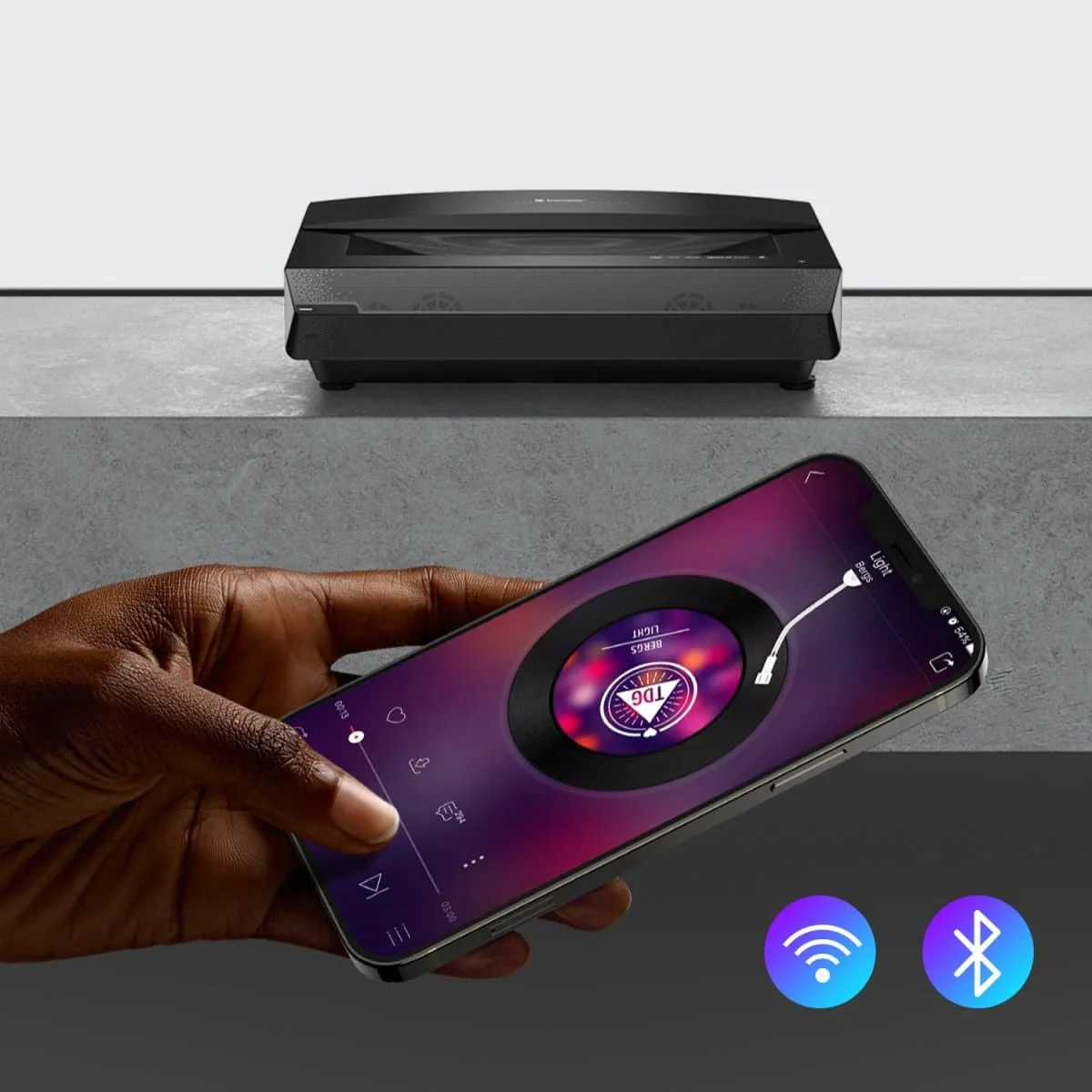 Bomaker Polaris 4K Laser TV2500 ANSI Dlp Smart UST Projector - Image 7