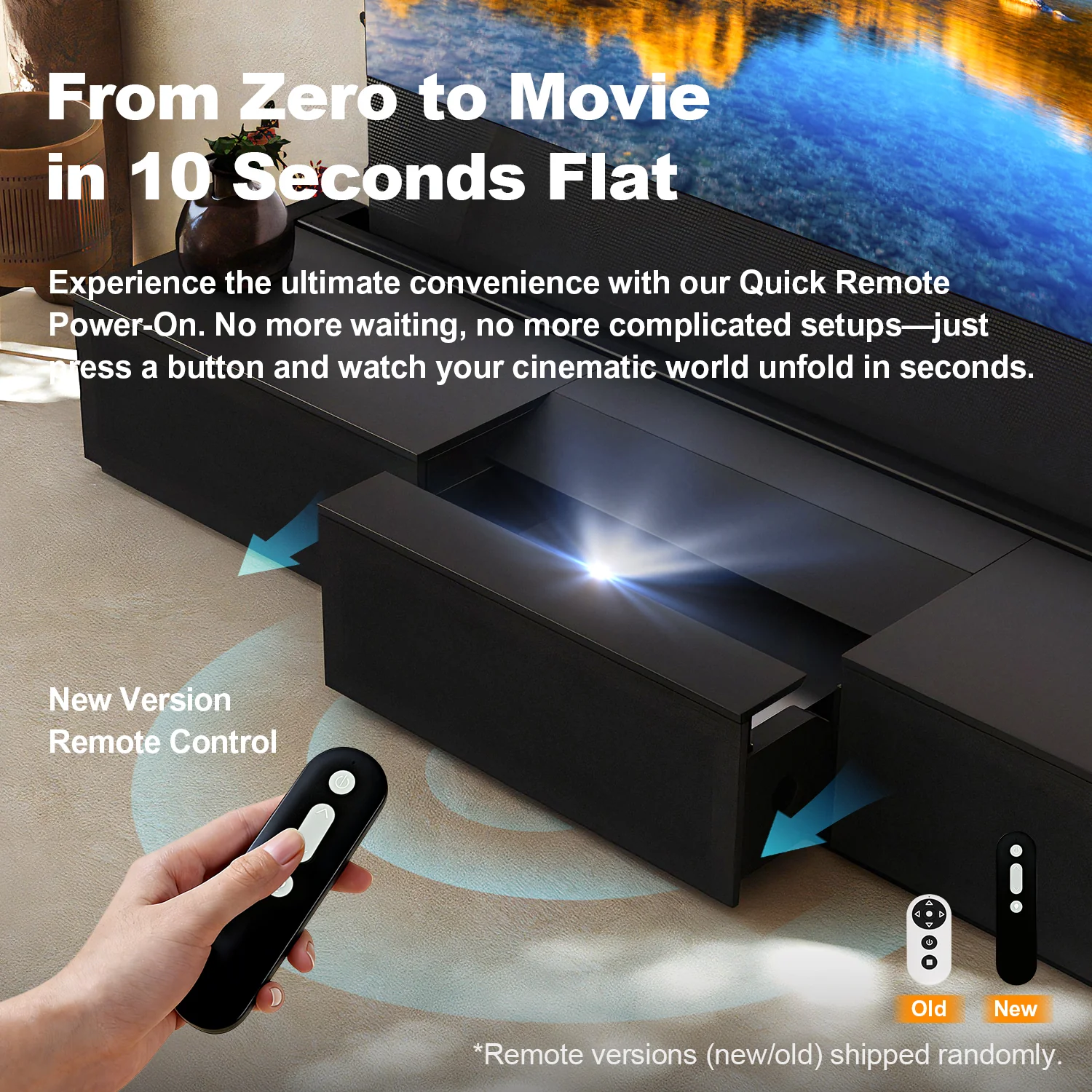 (Bundle) Formovie Theater Premium + Black Series Motorized ALR Screen + Flat Pack Laser TV Cabinet - Image 7