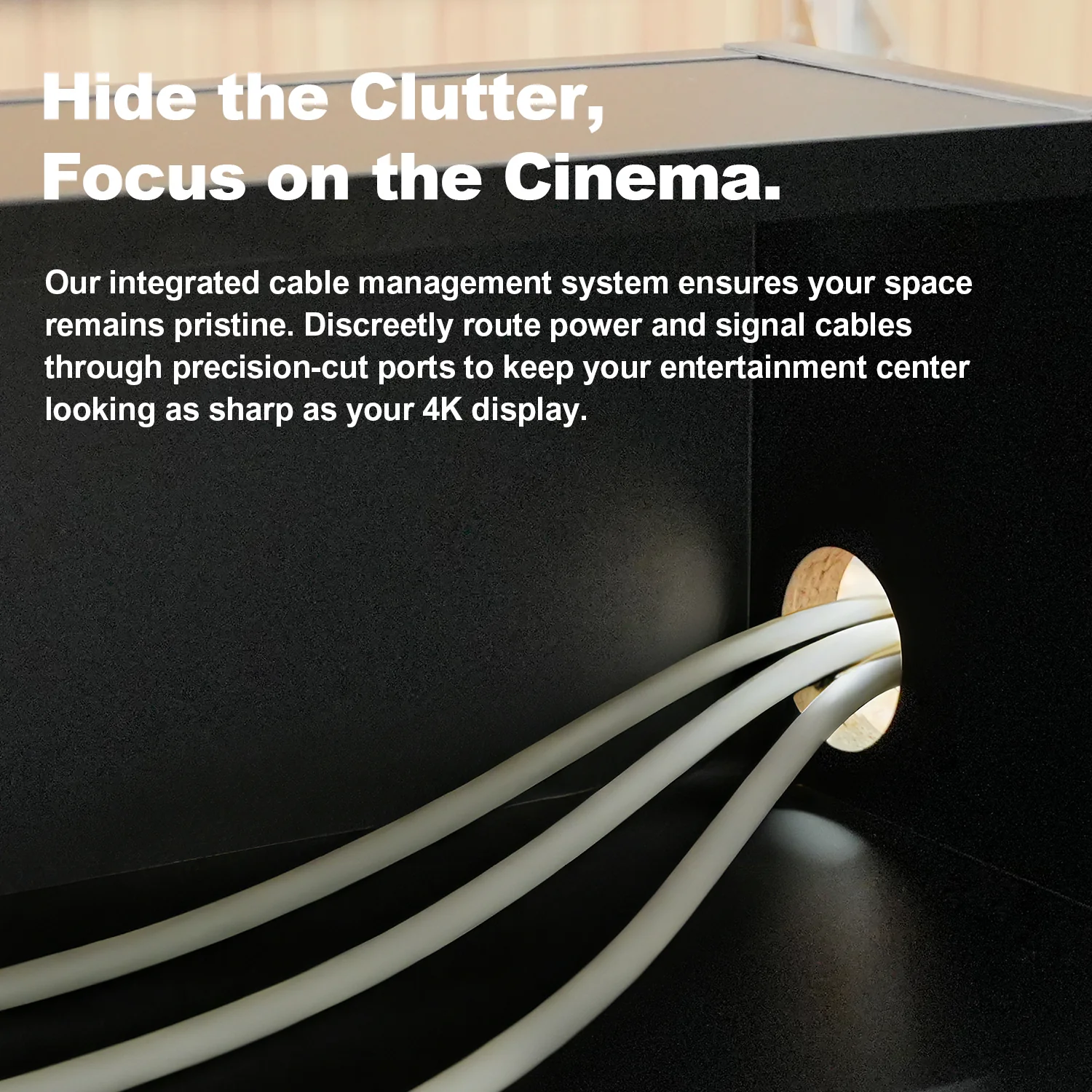 (Bundle) Formovie Theater Premium + Black Series Motorized ALR Screen + Flat Pack Laser TV Cabinet - Image 9