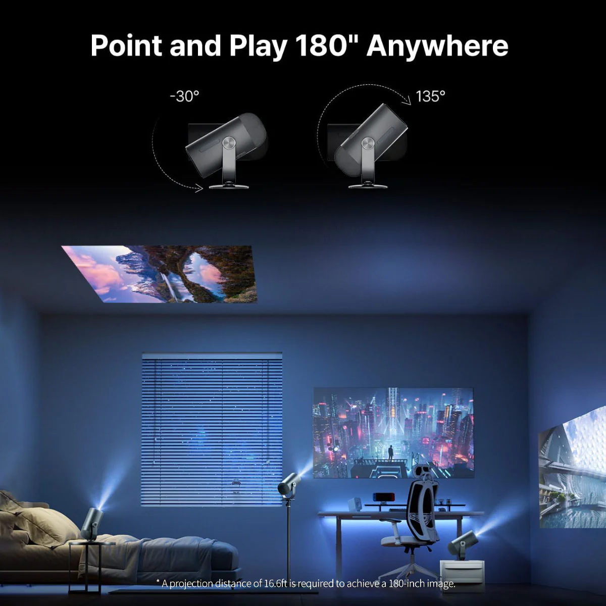 Dangbei Freedo Portable 1080P Google TV Projector With Licensed Netflix - Image 12