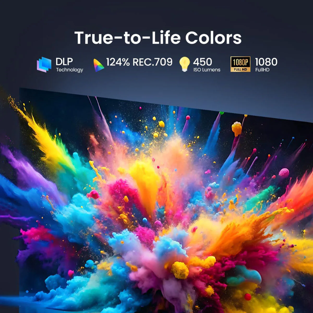 Dangbei Freedo Portable 1080P Google TV Projector With Licensed Netflix - Image 4