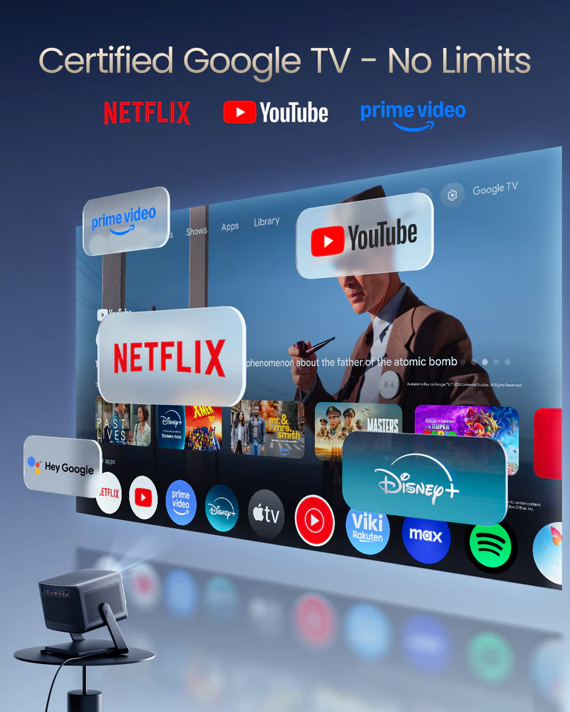 Dangbei DBOX02 (Mars pro2) 4K Laser Projector with Licensed Netflix - Image 12