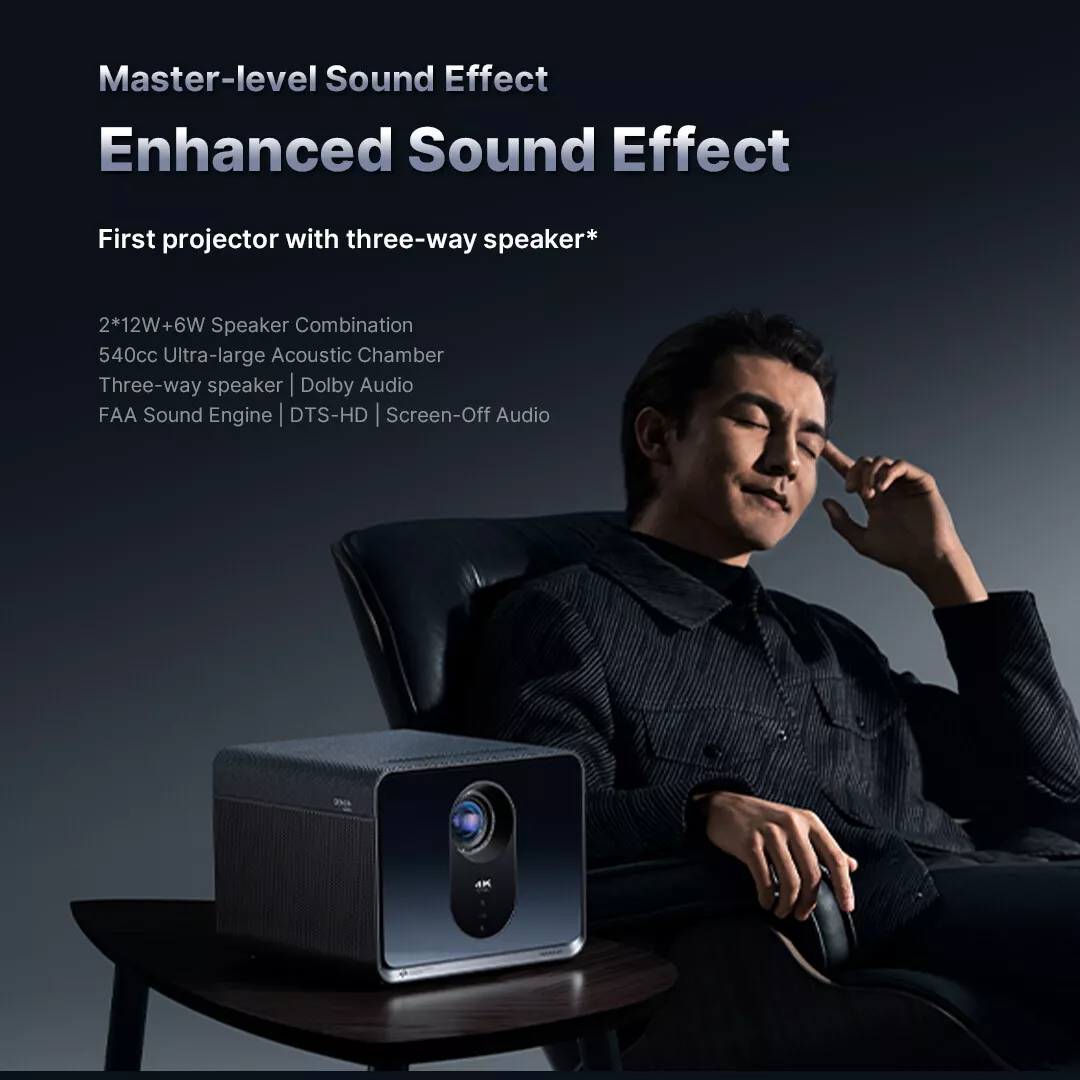 Formovie X5 PRO/X5 Portable Laser 4K 2266 CVIA Lumens Long Throw Projector ALPD Technology - Image 8