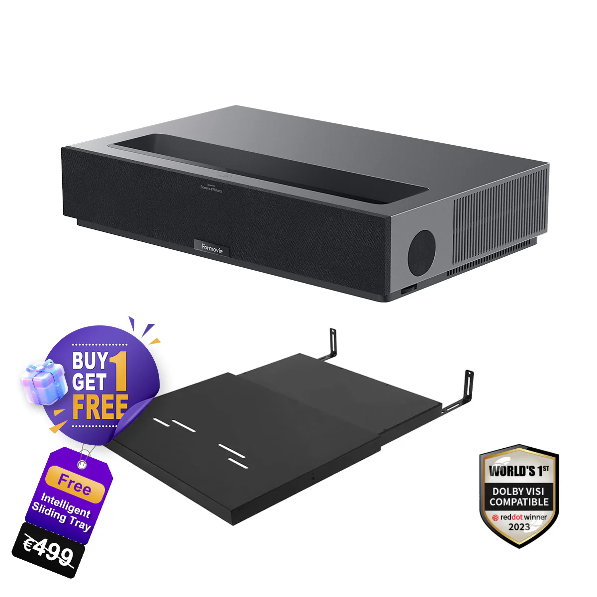 Formovie Theater Ultra Short Throw Triple Laser Projector 4K UHD Supports Dolby Vision 1800 ISO Lumens - Image 8