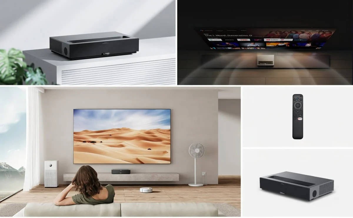 Formovie Theater Google Assistant Smart Short Throw Laser Projector 4K UST - Image 10