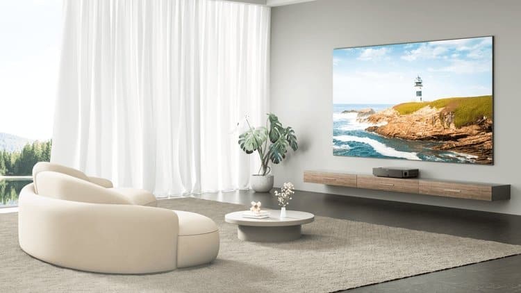 Formovie Theater Google Assistant Smart Short Throw Laser Projector 4K UST - Image 12