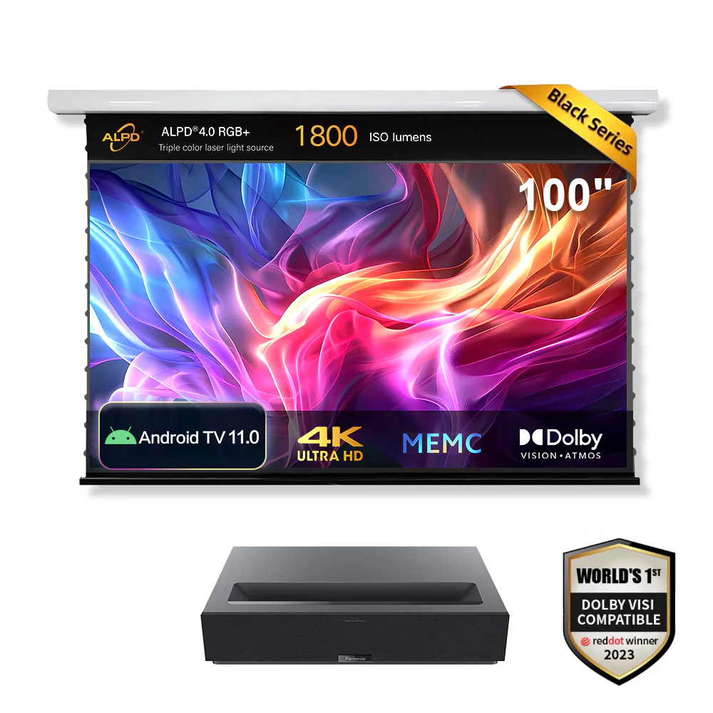 Formovie Theater Google Assistant Smart Short Throw Laser Projector 4K UST - Image 20