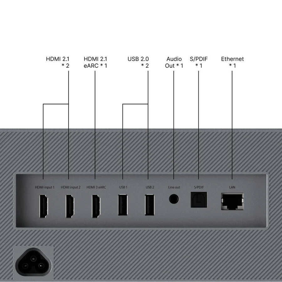 Formovie Theater Google Assistant Smart Short Throw Laser Projector 4K UST - Image 4
