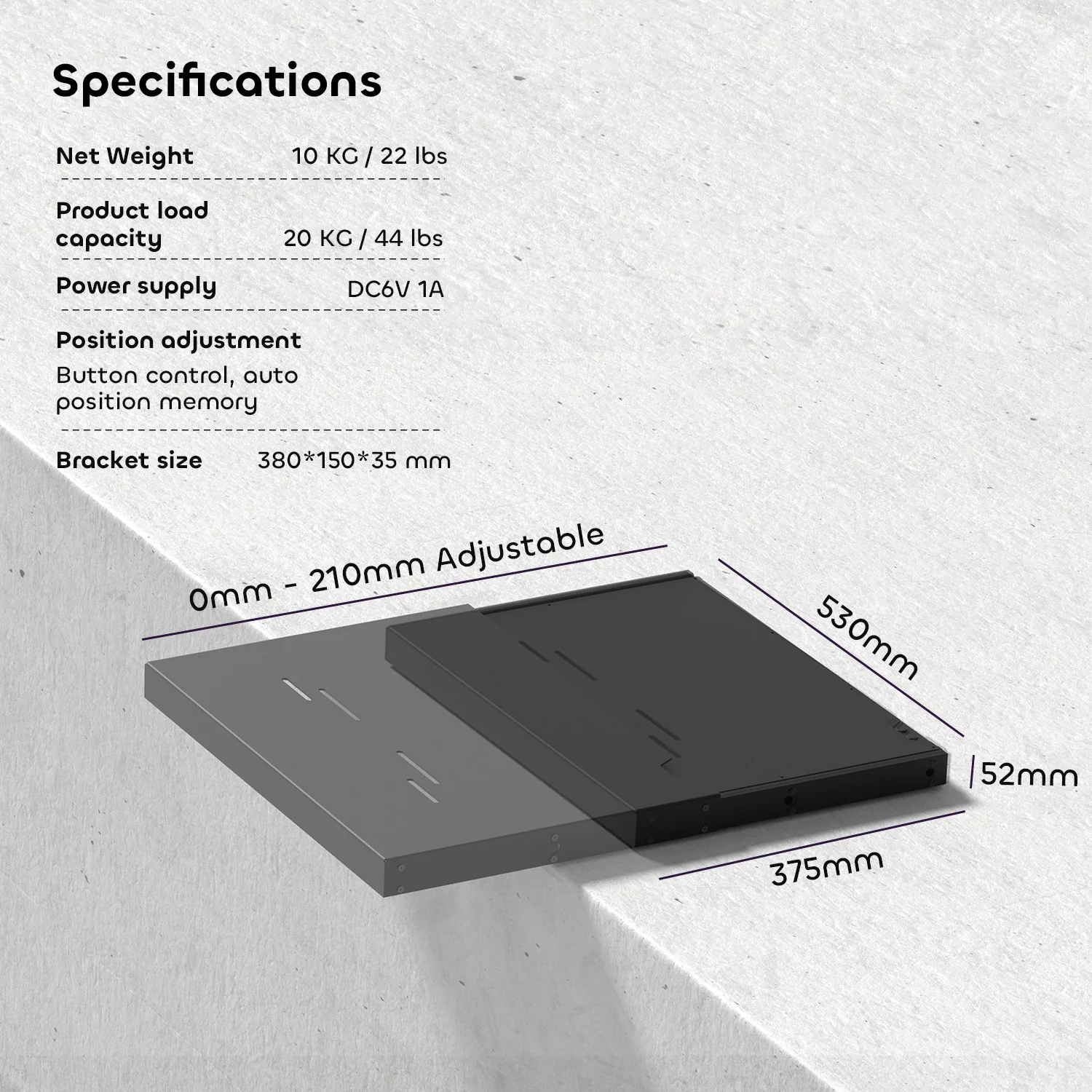 Intelligent Sliding Tray For UST Projector (499) - Image 12