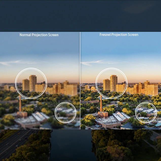 120 Inch NothingProjector Fscreen Fresnel Ultra Short Throw Projector Screen - Image 13