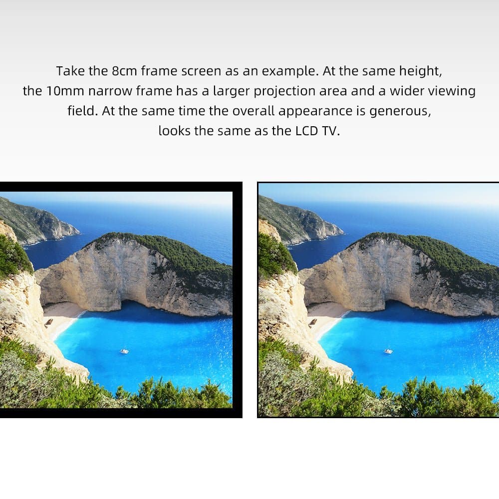 120 Inch NothingProjector Fscreen Fresnel Ultra Short Throw Projector Screen - Image 17