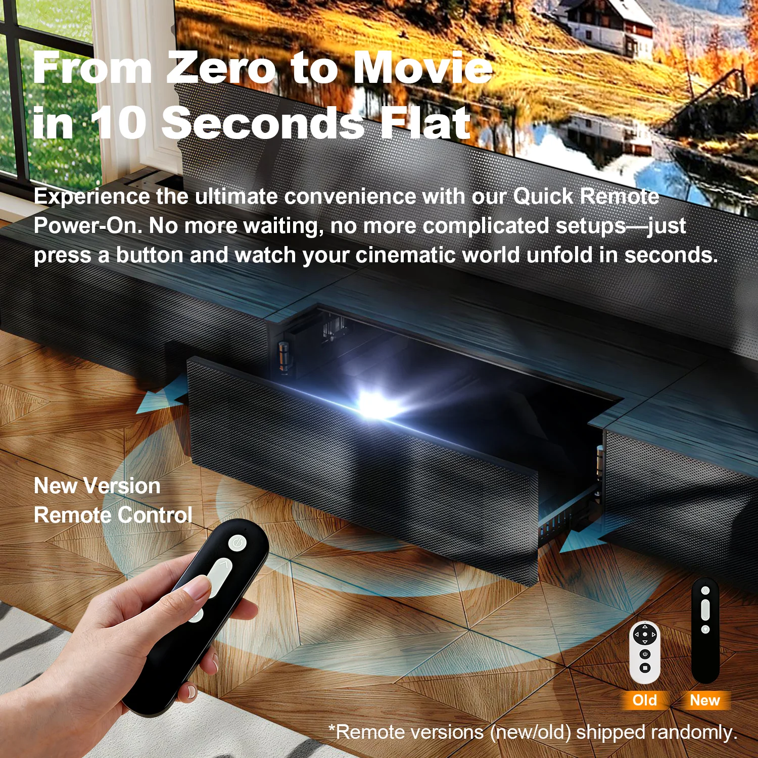 Shore Laser TV Cabinet + UST Projector Bundle (Pre-Assembled) - Image 17