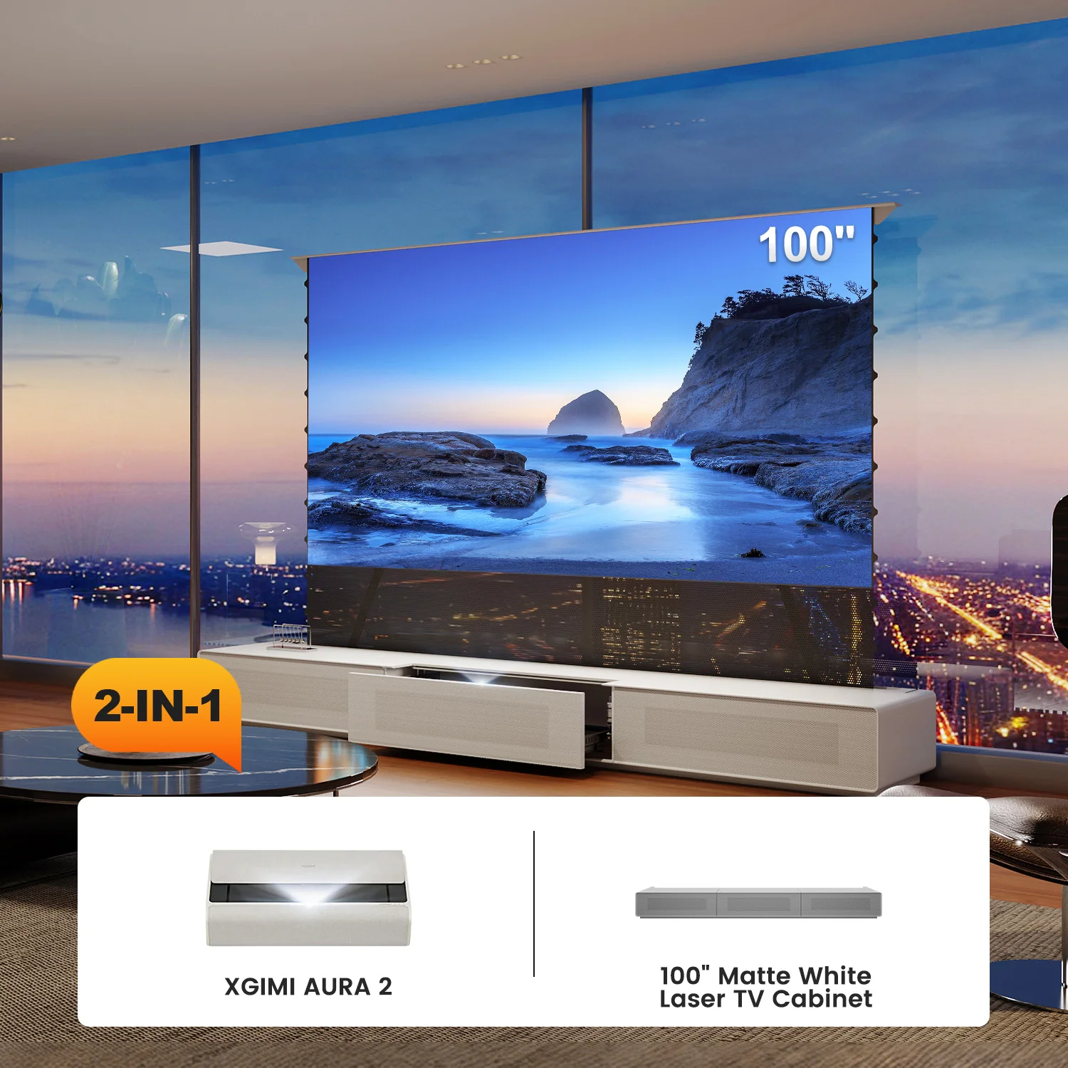 Shore Laser TV Cabinet + UST Projector Bundle (Pre-Assembled) - Image 49