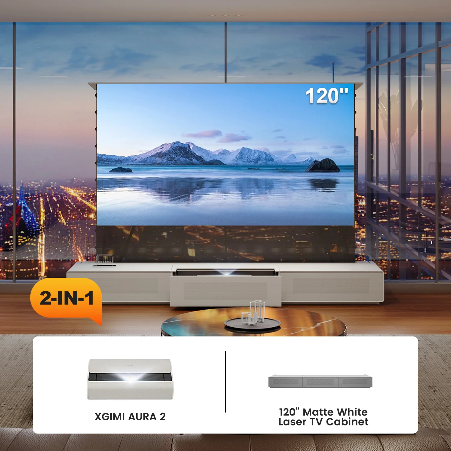 Shore Laser TV Cabinet + UST Projector Bundle (Pre-Assembled) - Image 50