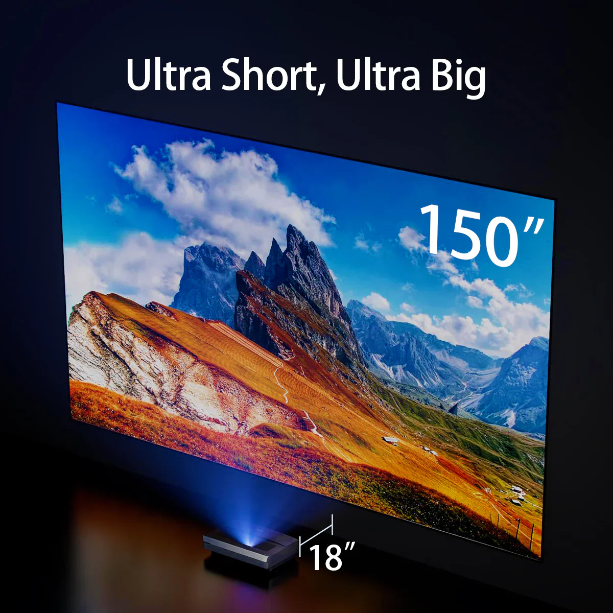 CASIRIS A6 Ultra Short Throw Triple Laser 4K Projector - Image 12