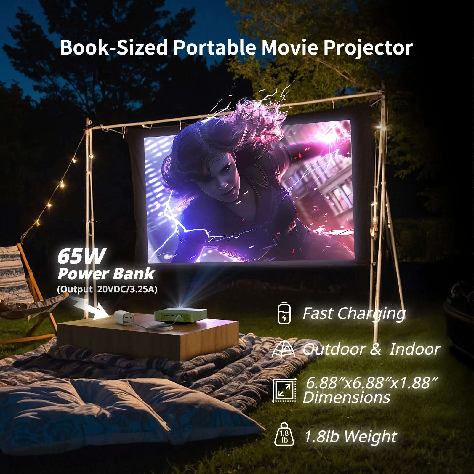 Formovie S5 ALPD Laser Projector 1080P with Licensed Netflix - Image 8